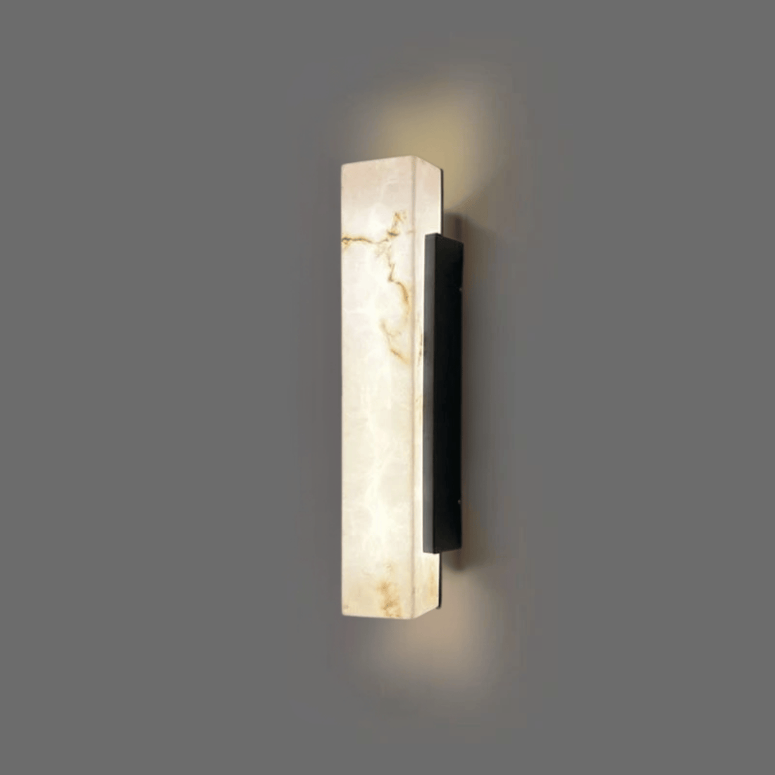 LumoMarble outdoor waterproof LED wall light modern IP65 stainless steel — small medium large