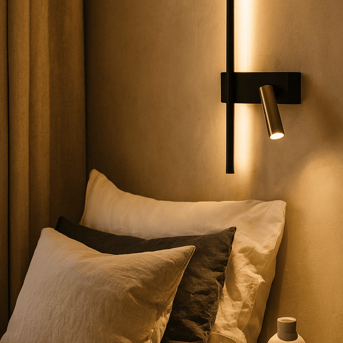 OsloGlow wall light modern LED bedroom living room warm ambient sconce