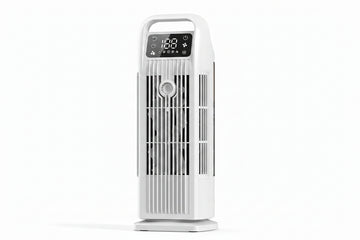 4-in-1 Evaporative Cooler Tower Fan with Mist Spray — Remote Control, 12H Timer, 120° Oscillation