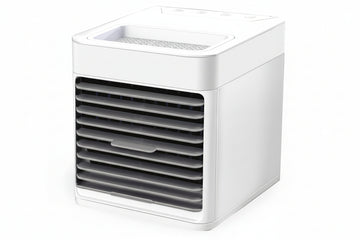 Personal Evaporative Air Cooler — Hydro-Chill Technology, Ultra-Quiet Portable Desk Cooler