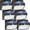Solar wall mount security light motion sensor 3 modes IP65 outdoor — 2, 4, 6 and 8-pack
