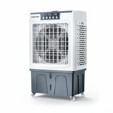 2100 CFM Evaporative Swamp Cooler with Auto-Fill — Portable Outdoor Air Cooler, 24H Timer