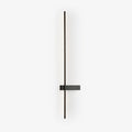 Adeline linear wall sconce dimmable slim bedroom living room hallway — black 23 to 47 inch