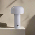GlowCap mini rechargeable touch LED table lamp bedside warm white