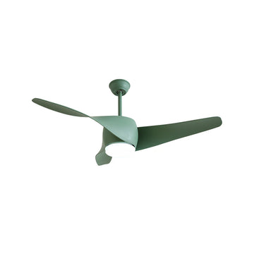 Vintage Akash Wood Ceiling Fan Light Reversible 52 Inch Bedroom Living Room — 5 Finishes Remote