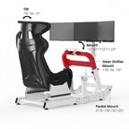 ApexDrive Triple-Screen Racing Simulator Cockpit