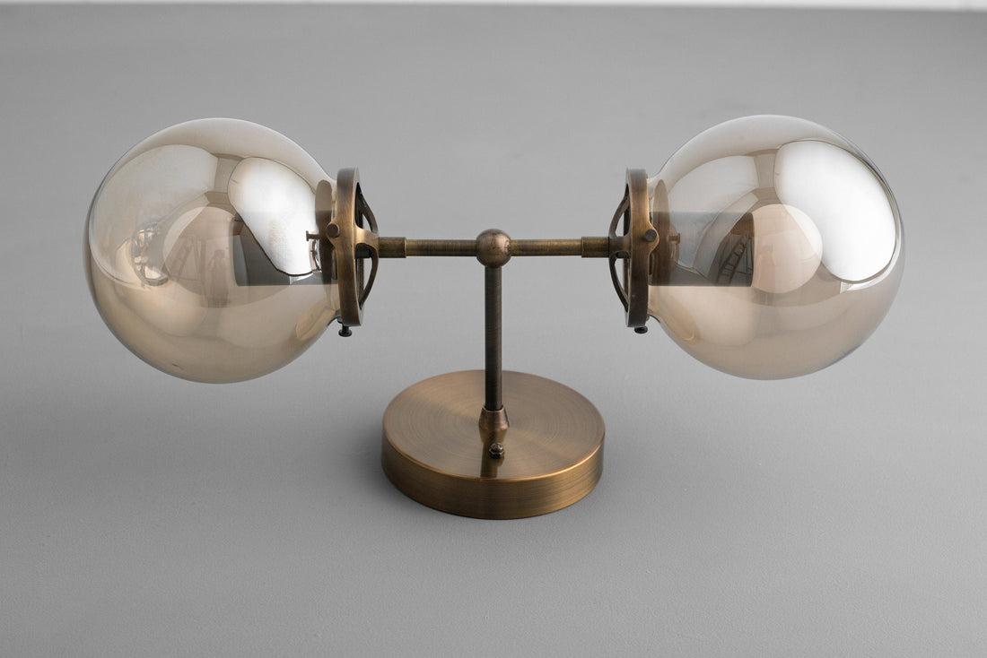 Statement Brass Vanity Light Bar Bold Bathroom Mirror Wall Sconce — 5 Finishes
