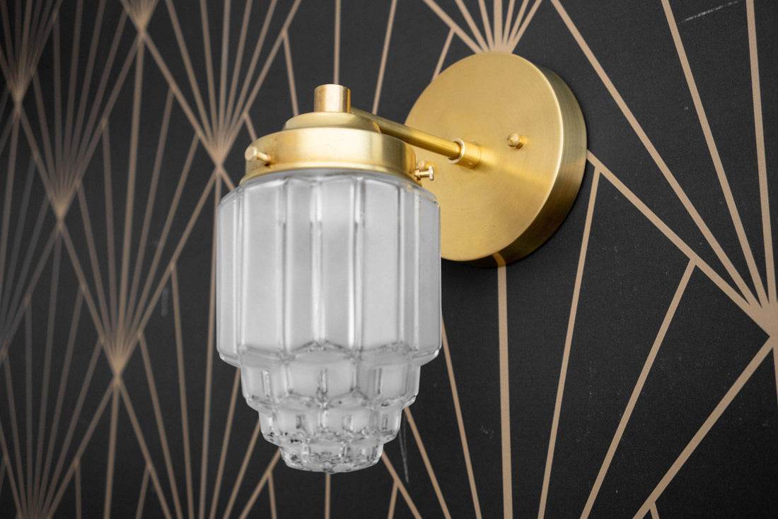 Articulating Brass Library Wall Sconce Adjustable Arm Reading Light Living Room Bedroom — 6 Finishes