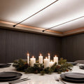 Skyline linear LED bar light ultra-thin steel rotatable dimmable ceiling wall — 13 to 33 ft