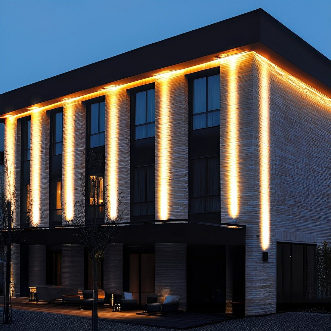 Waterproof outdoor LED spot lights IP67 super bright recessed ground exterior — 30W multi colors